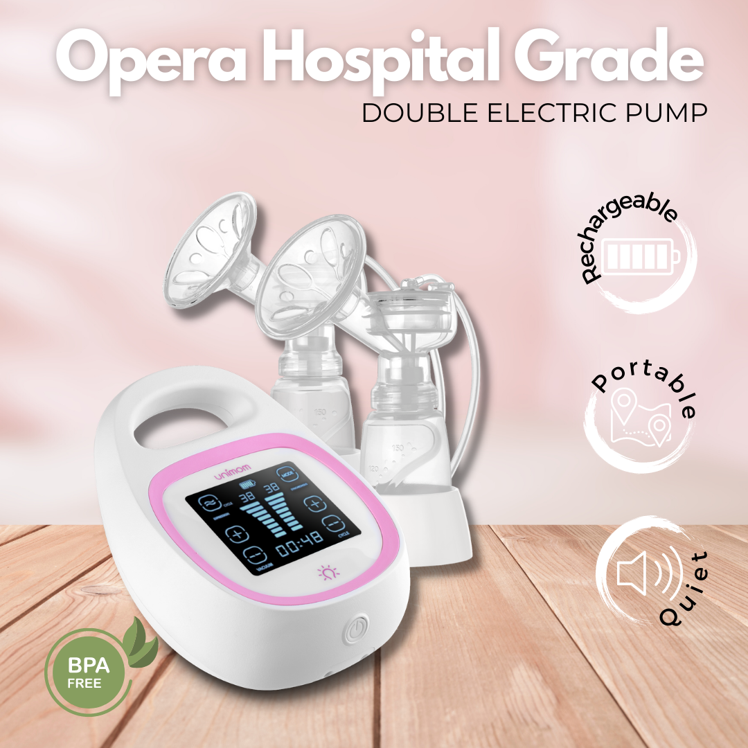 Opera + Hospital-Grade Double Electric Breast Pump – Unimom USA