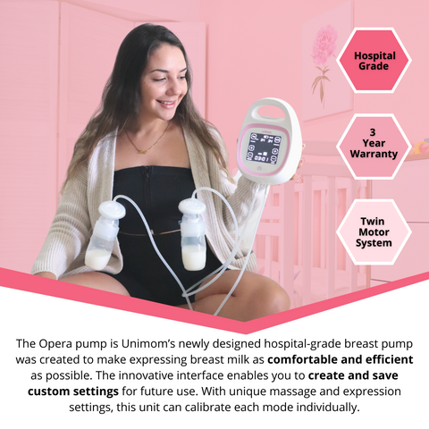Opera + Hospital-Grade Double Electric Breast Pump