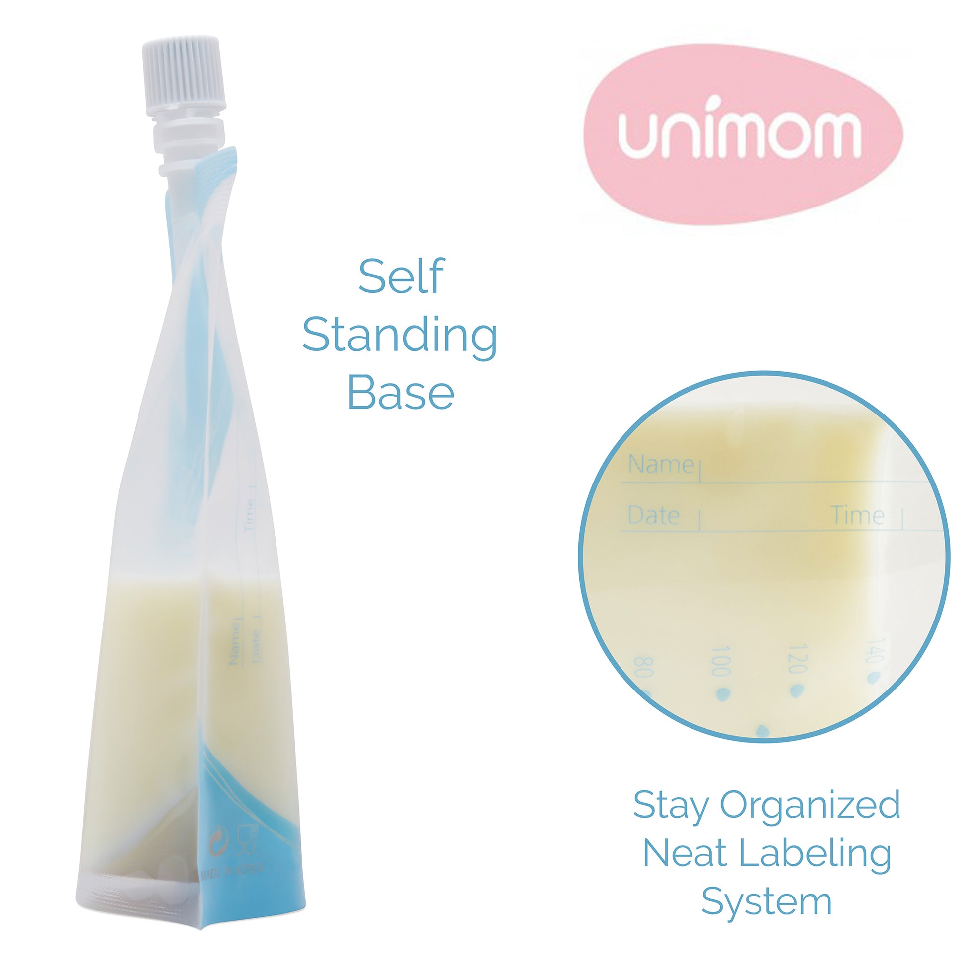 50 Pump and Store Milk Bags