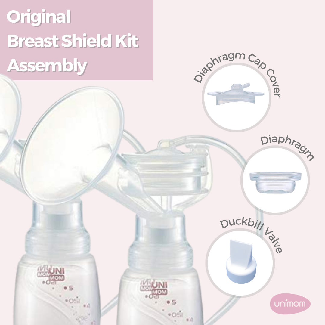Original Unimom Double Breast Shield Kit