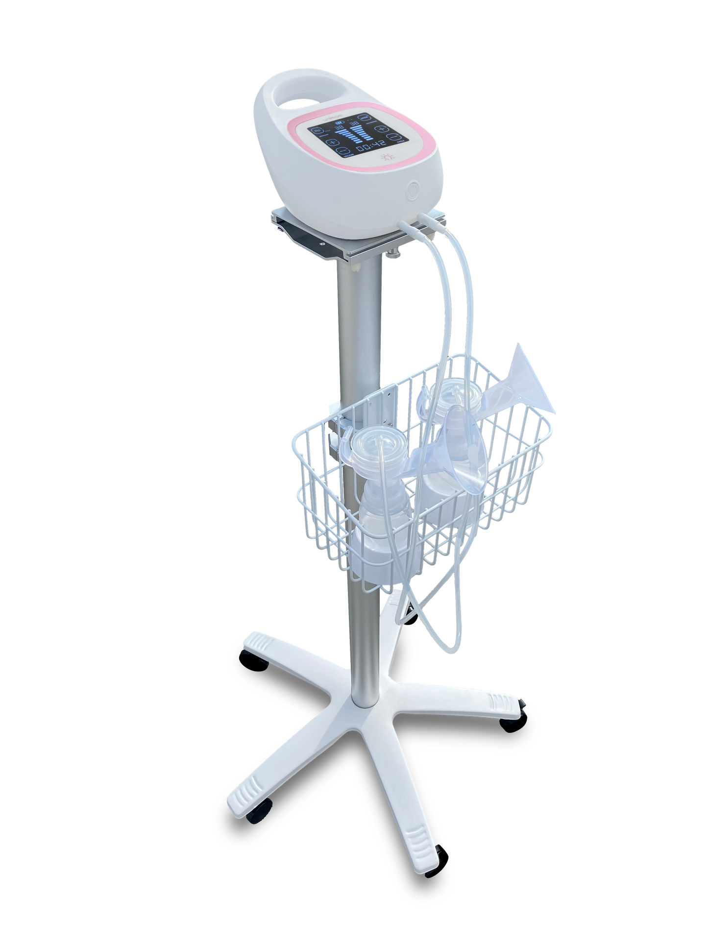 Rolling Trolley Stand for Unimom Opera Breast Pump