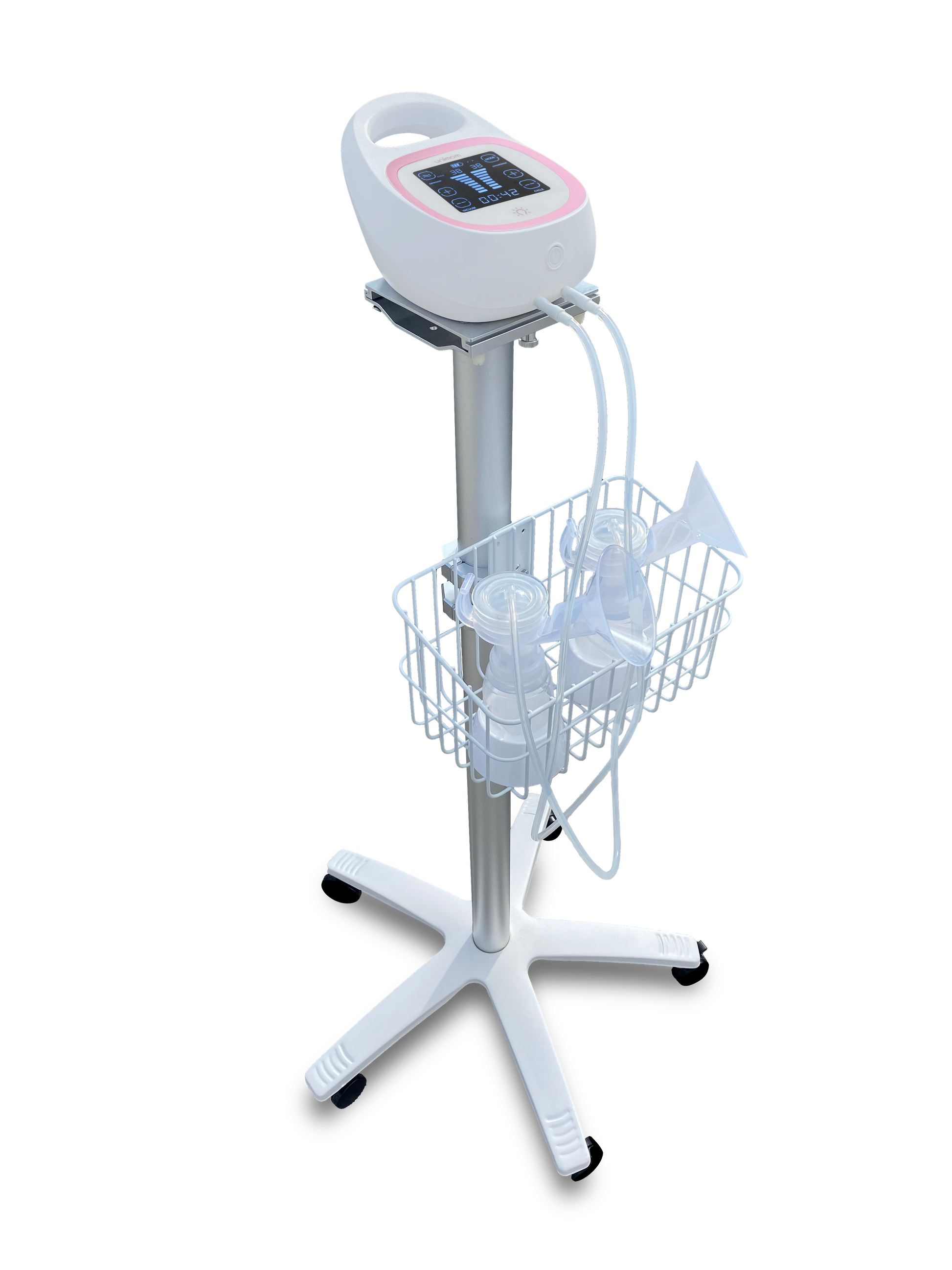 Rolling Trolley Stand for Unimom Opera Breast Pump