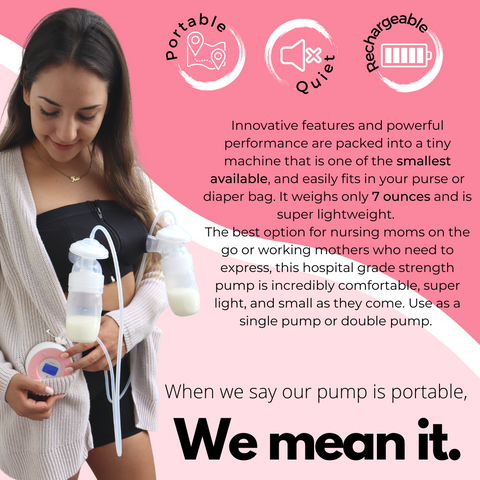Minuet Portable Double Electric Breast Pump
