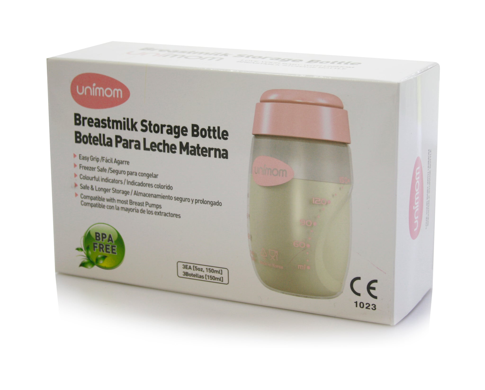 Breast Milk Storage Collection Bottle (3 Pack) – Unimom USA