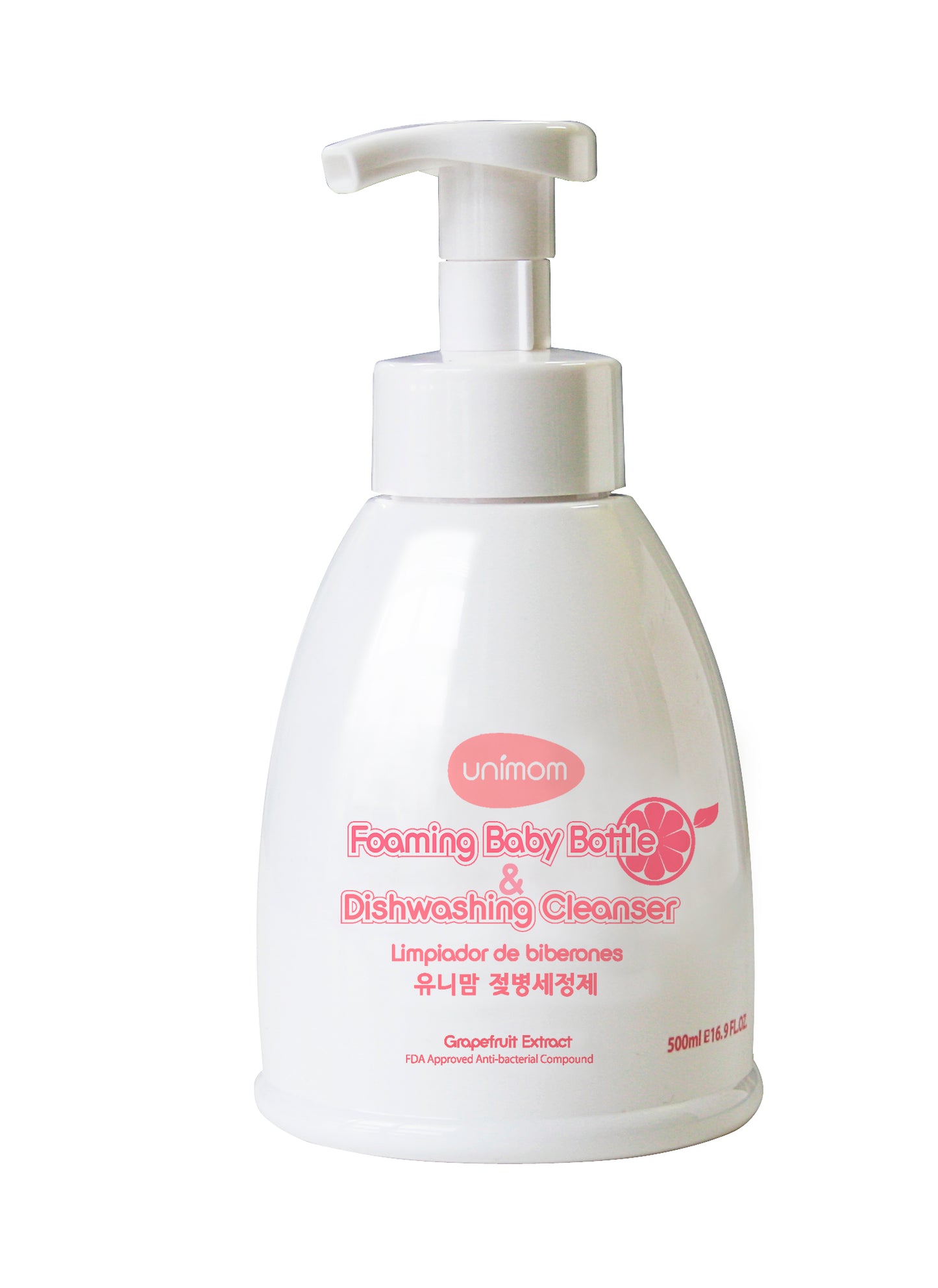 Foaming Baby Bottle & Dish Cleanser 500 ml